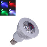 E14 3W 16 RGB Verandering LED lamp lamp met afstandsbediening AC 90-240V
